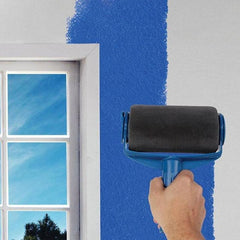8Pcs/set Multifunctional Wall Decorative Paint Roller Brush Tools