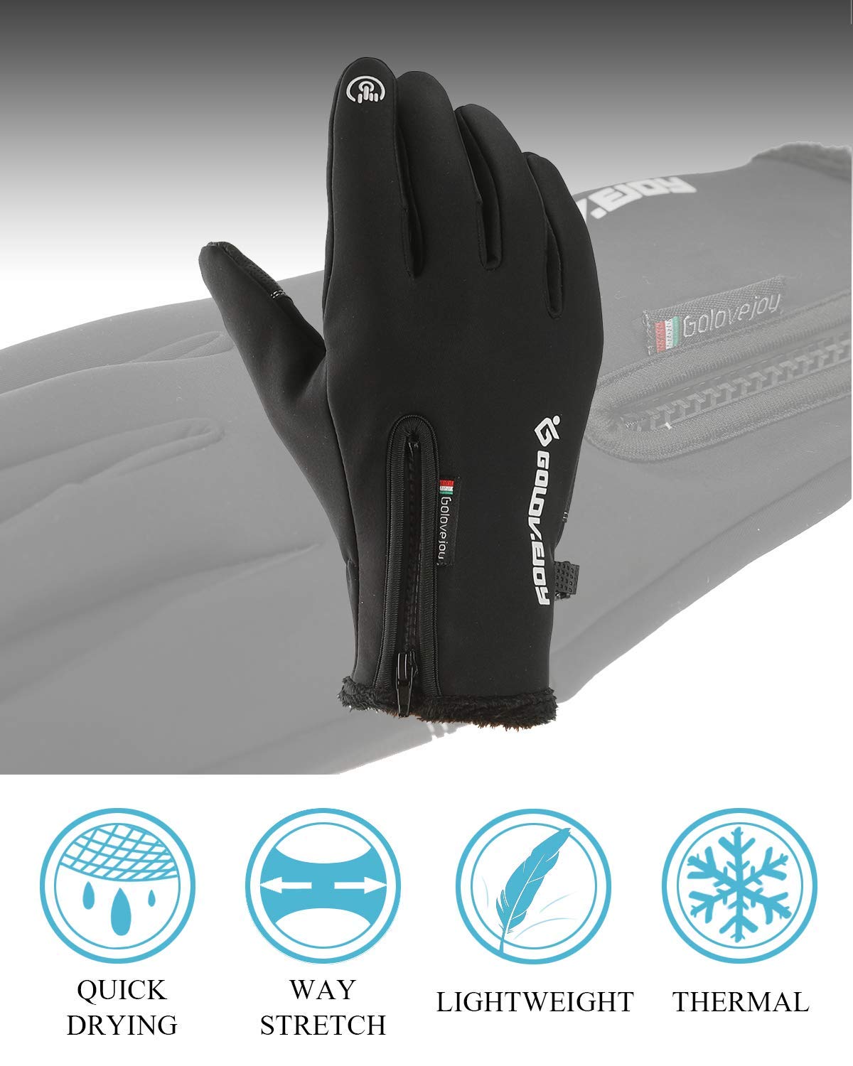 Premium Thermal Windproof Gloves