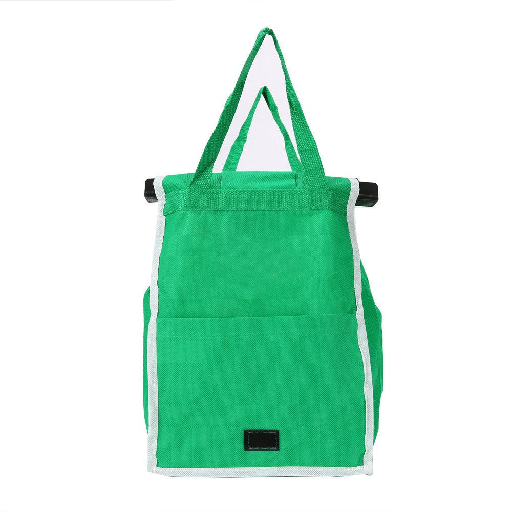 Grab Bag - Reusable Clip-To-Cart Shopping Bag ( set of 2 )
