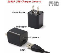 USB Wall Charger Camera 1080P HD